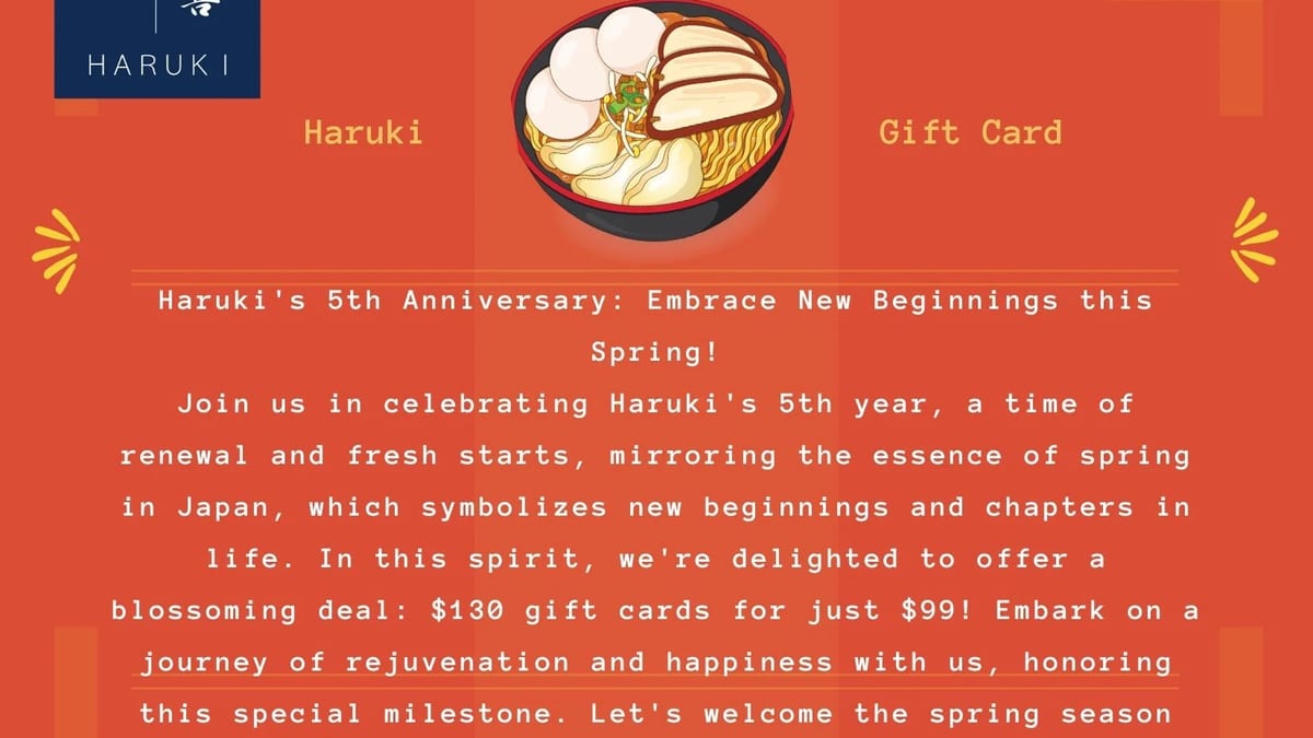 Five years. One card.