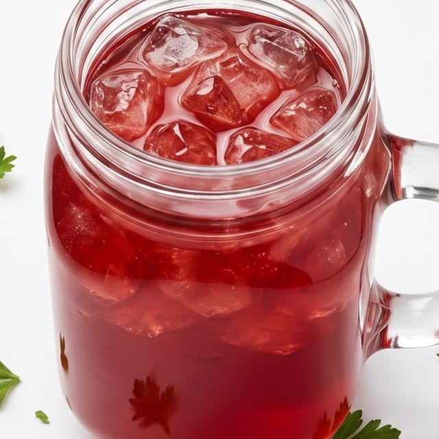 Cranberry Juice.